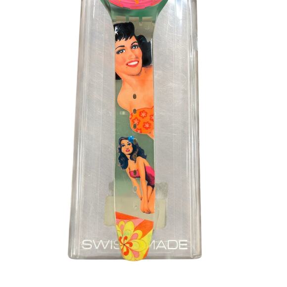 Swatch watch BEACH VIRGIN SDG104 1994 Scuba Diver Rare Swiss made Quartz - Picture 8 of 10